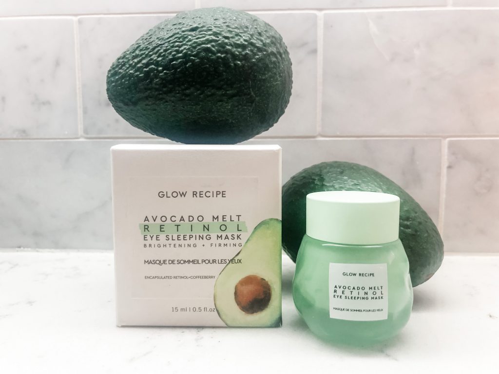 Glow Recipe Avocado Melt Retinol Eye Sleeping Mask Beauty Rumor