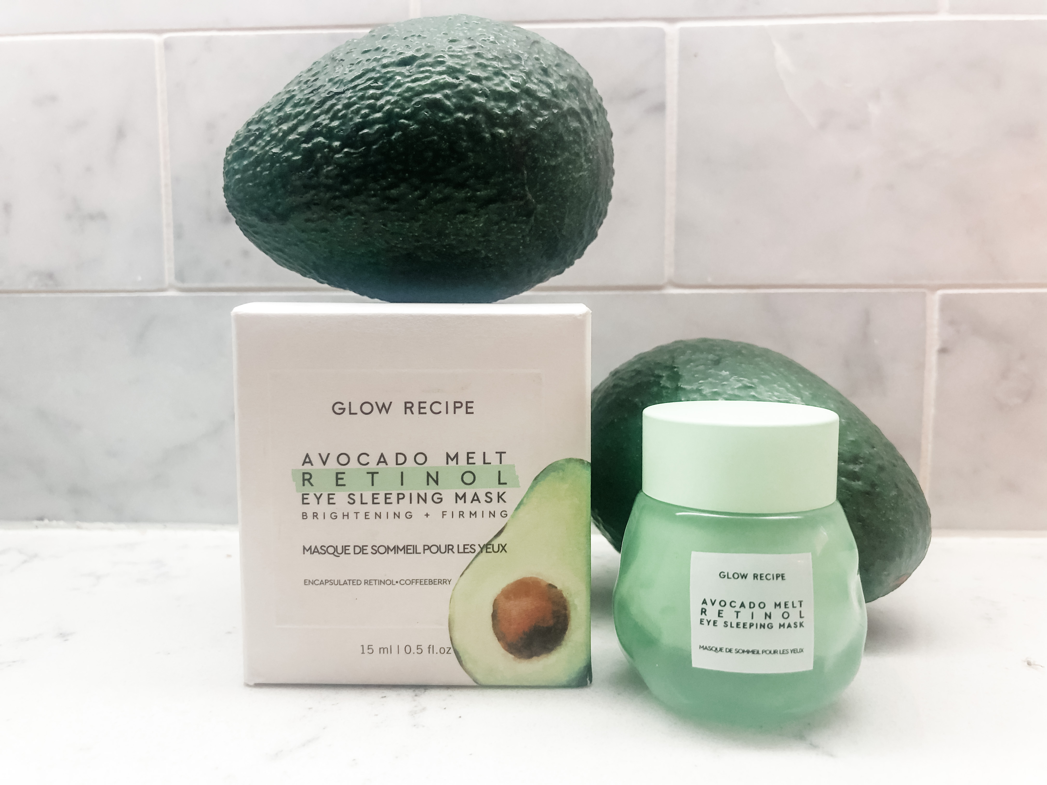 Glow Recipe Avocado Melt Retinol Eye Sleeping Mask Beauty Rumor